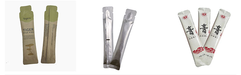 KL-YI异型袋小立式膏体液体包装机样品